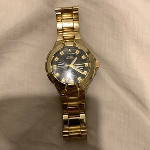 Vintage Guess Gold Waterpro watch